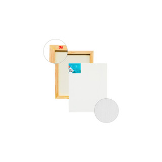 Полотно на підрамнику, 30х40 см., дрібне зерно, бокова натяжка, профіль 35х18 мм. Грунт білийП30Б061б3040