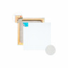Полотно на підрамнику, 110х180 см., середнє зерно, галерейна натяжка, профіль 60х22 мм. Грунт білий П60Л161г110180