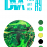 Набір для малювання рідким акрилом "Fluid ART Box" ТМ DenVer Art, FAB#09
