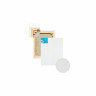 Полотно на підрамнику, 30х50 см., льон, дрібне зерно, галерейна натяжка, профіль 45х18 мм. Грунт білий П45Л161г3050 1